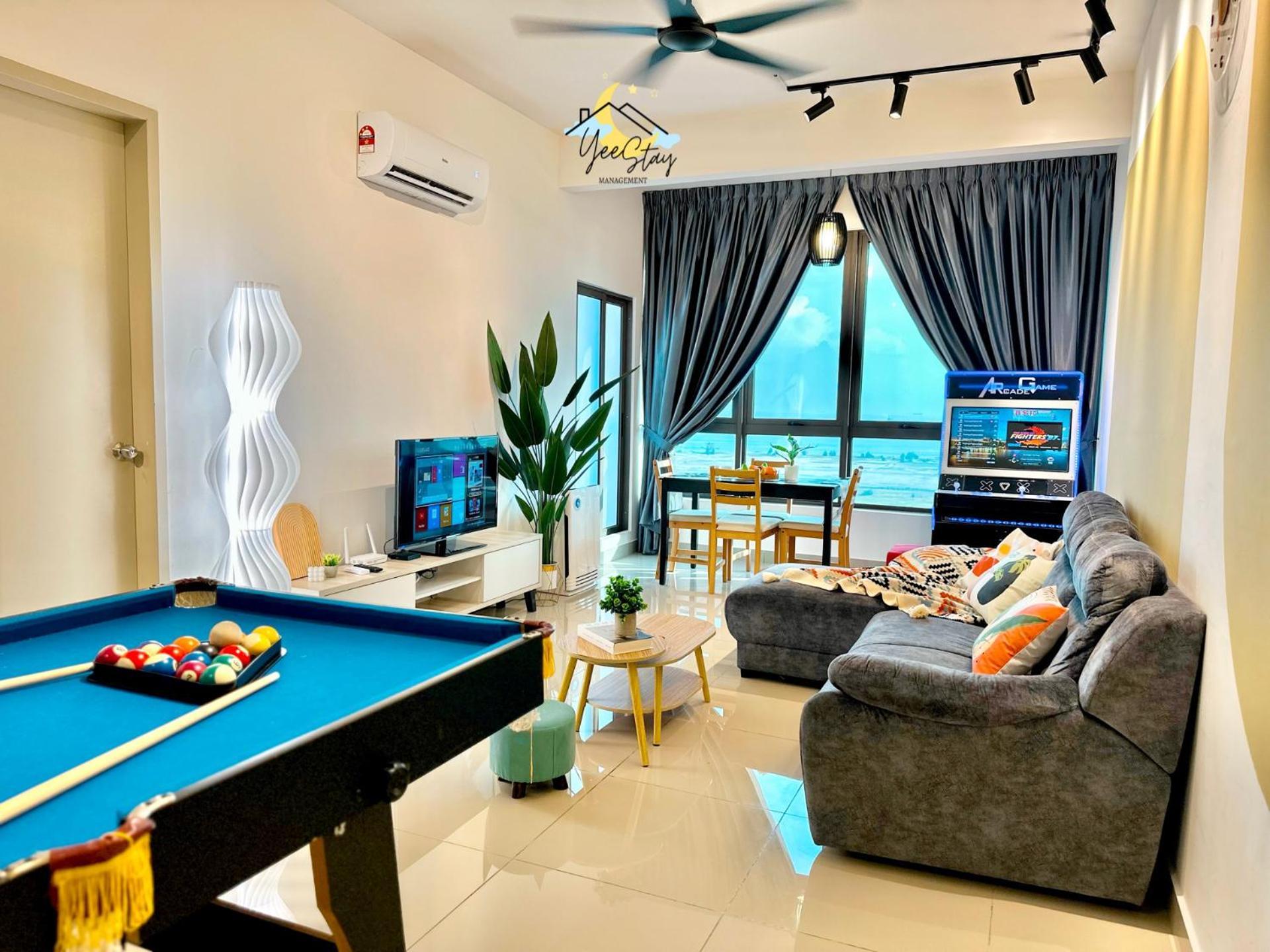 Seaview Poolview Cityview Baliresidence Video Game 5Minjonker ملقا المظهر الخارجي الصورة
