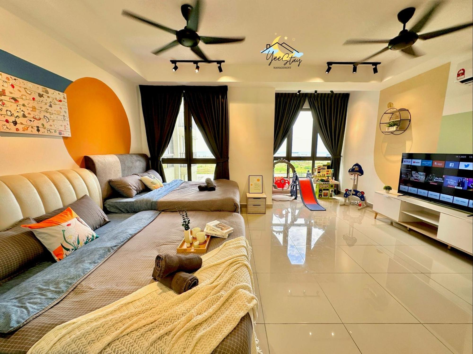 Seaview Poolview Cityview Baliresidence Video Game 5Minjonker ملقا المظهر الخارجي الصورة